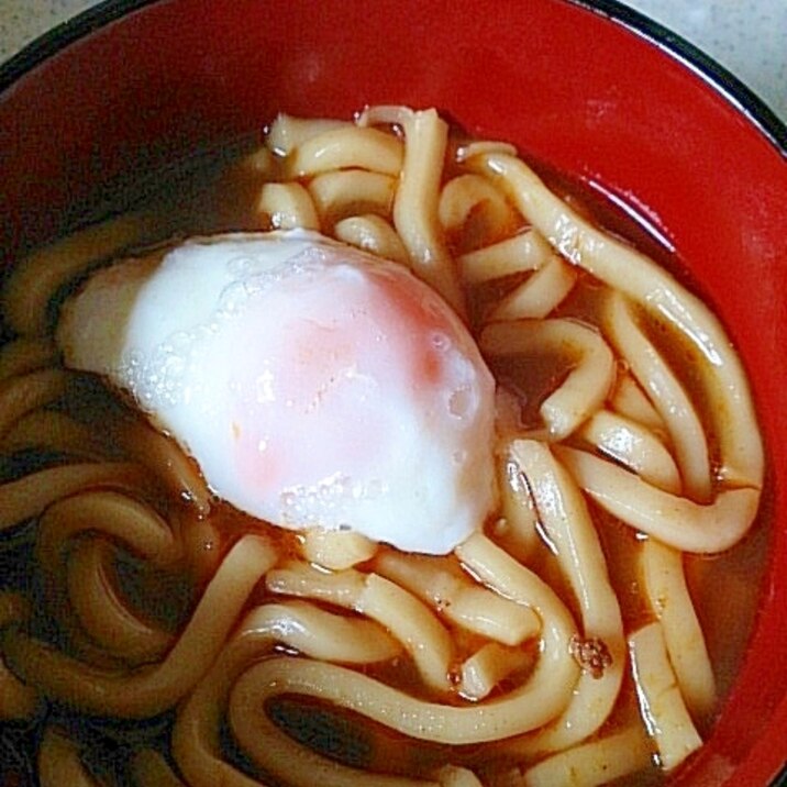 カレーうどん　カレーのリメイクといえばこれ♪